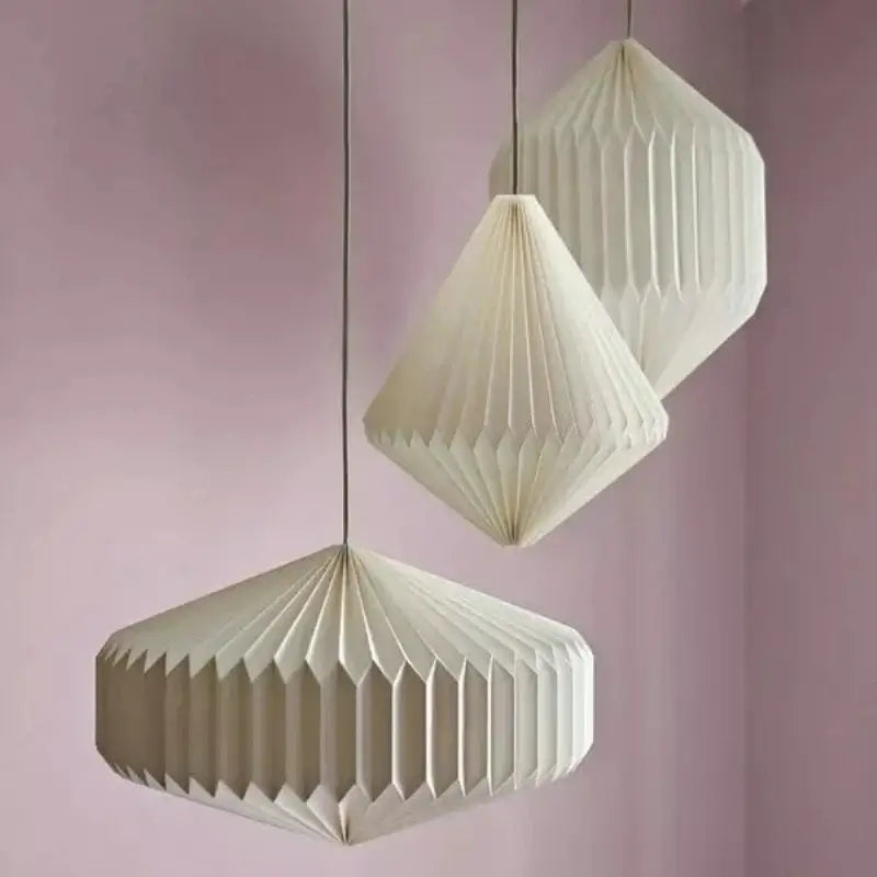 Elegant origami-inspired paper lantern | Kalsten