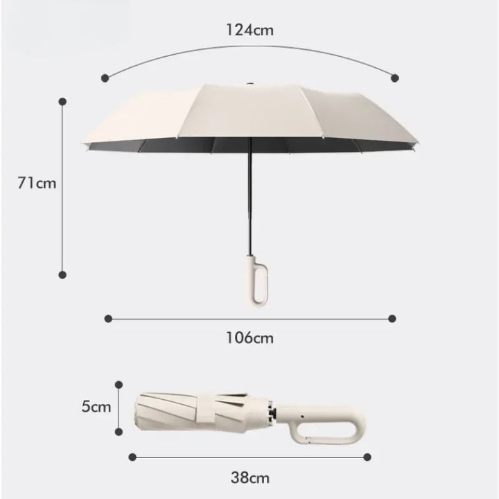 Kalsten | Dual-Purpose UV Blocker Easy Open Umbrella