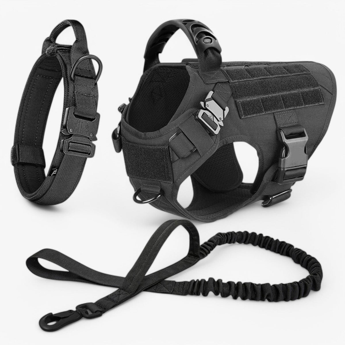 Skanto | KrachtGrip Dog Harness – Adjustable Tactical Harness for Training & Walks