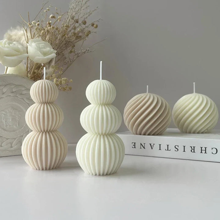 Kalsten | Creative Geometric Scented Candle Golf Ball Design Decoration