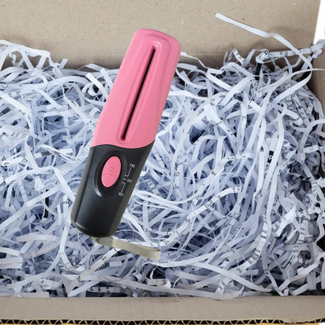 Kalsten | DataGuard Mini Shredder | Compact & Quiet | USB/Battery | For Home & Office
