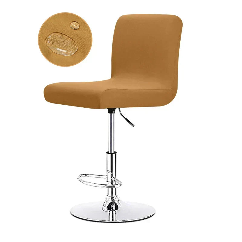 Bar stool stretch cover