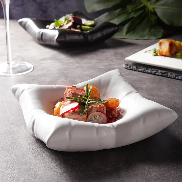 Artistic Ceramic Serving Plate