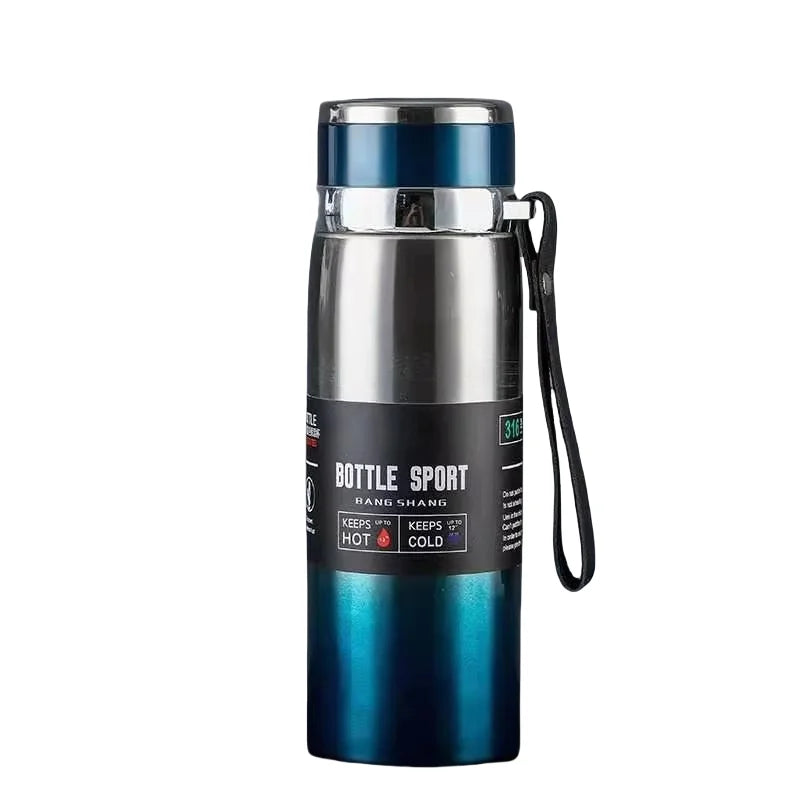 Stainless steel vacuum insulated thermos bottle 1000 ml | Kalsten