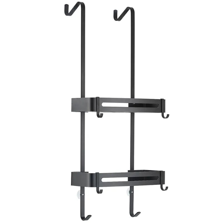 Kalsten | Sleek Shower Nail-Free Dual Layer Organizer Rack