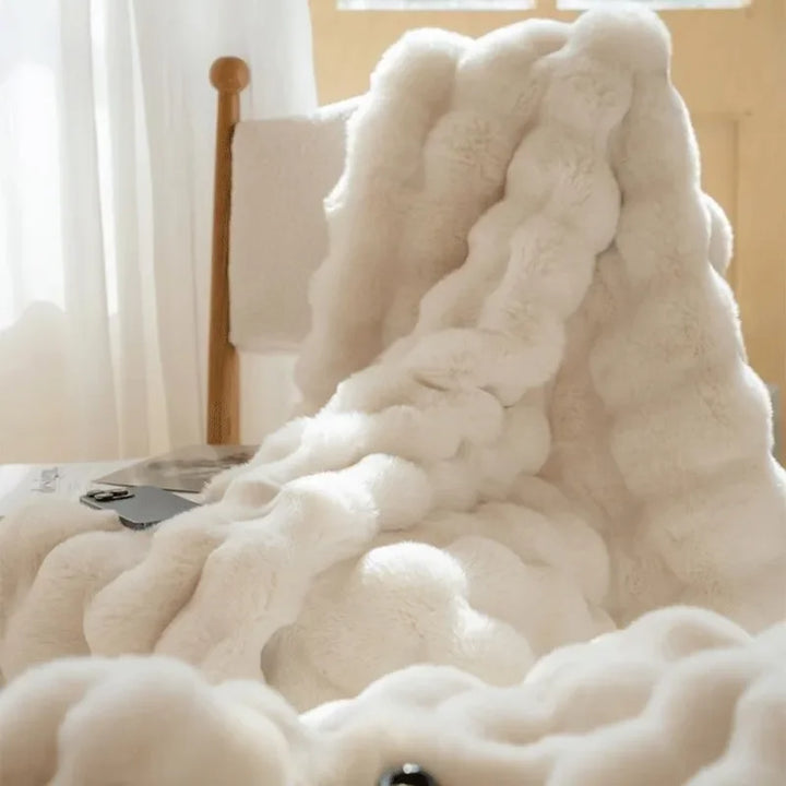 Kalsten | FurLuxe | Reversible Faux Fur Blanket