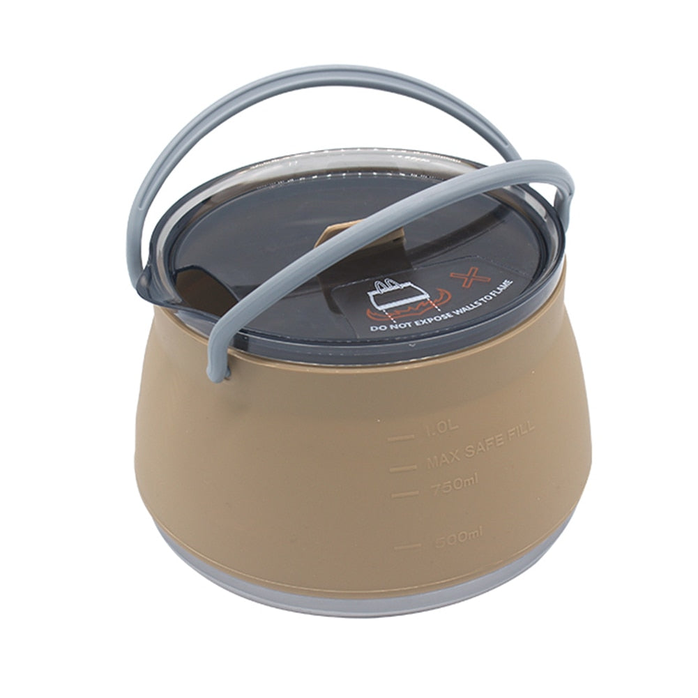 Travel Go Multifunctional Collapsible Outdoor Kettle | Kalsten
