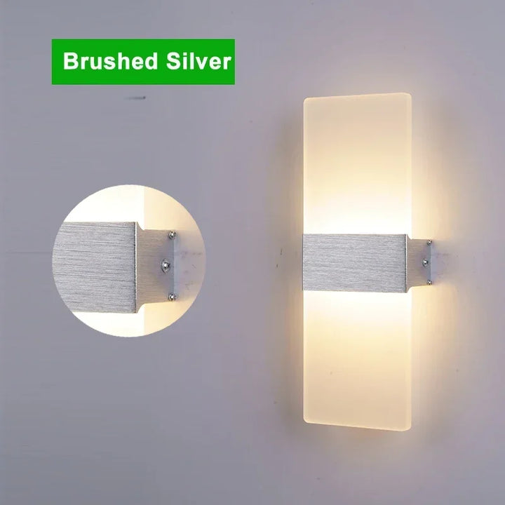 Modern LED Wall Lamp – Up & Down Wall Sconce for Bedroom, Living Room, and Corridor | Kalsten