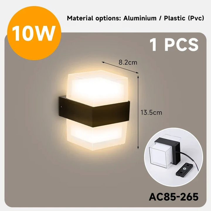 Courtyard LED Wall Lamp: Illuminating Your Outdoor Spaces with Elegance | Kalsten