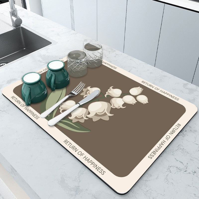 Absorbmat Premium - The Perfect Kitchen Mat for Dry and Safe Dishes Kalsten