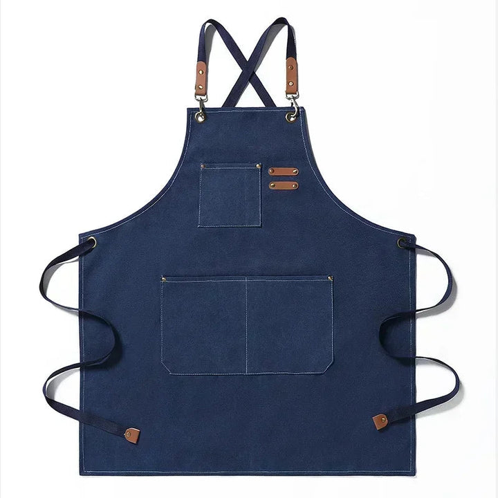 Canvas apron with pockets, adjustable, Unisex | Kalsten