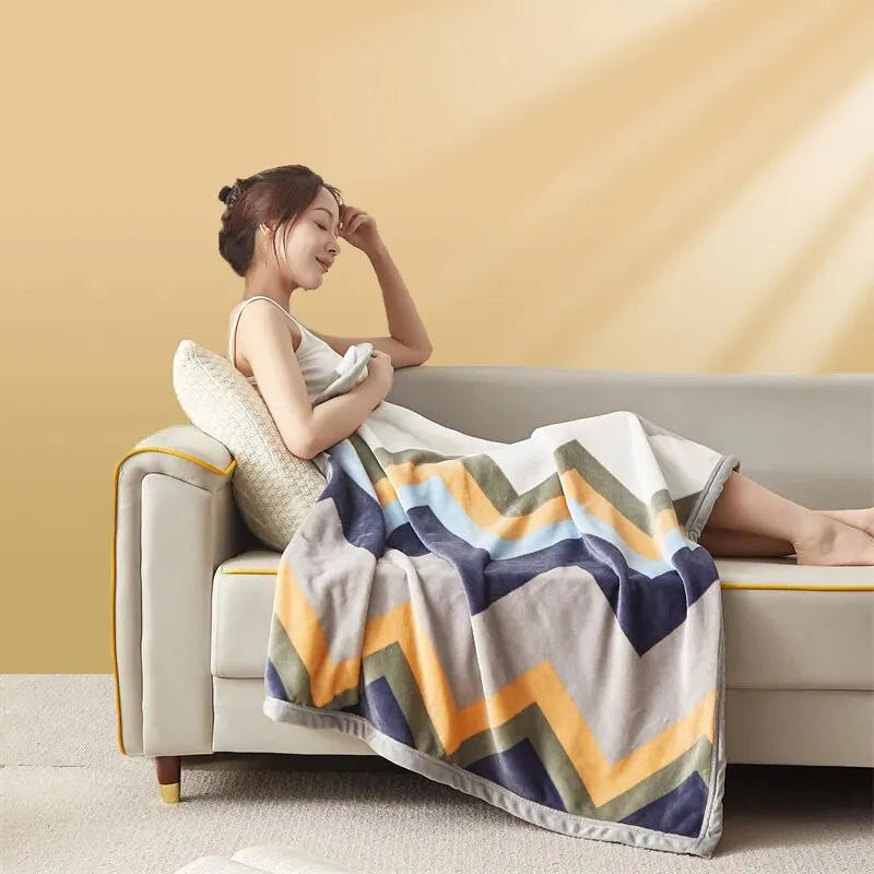 Extra Soft Thickened Flannel Blanket – Cozy Nap & Air Conditioning Throw | Kalsten
