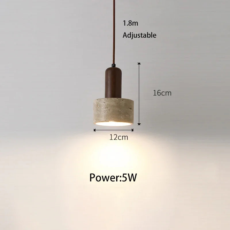 Modern LED Pendant Lamp – Nordic Hanging Light for Bedroom, Living Room, and Hotel with E27 Bulb | Kalsten