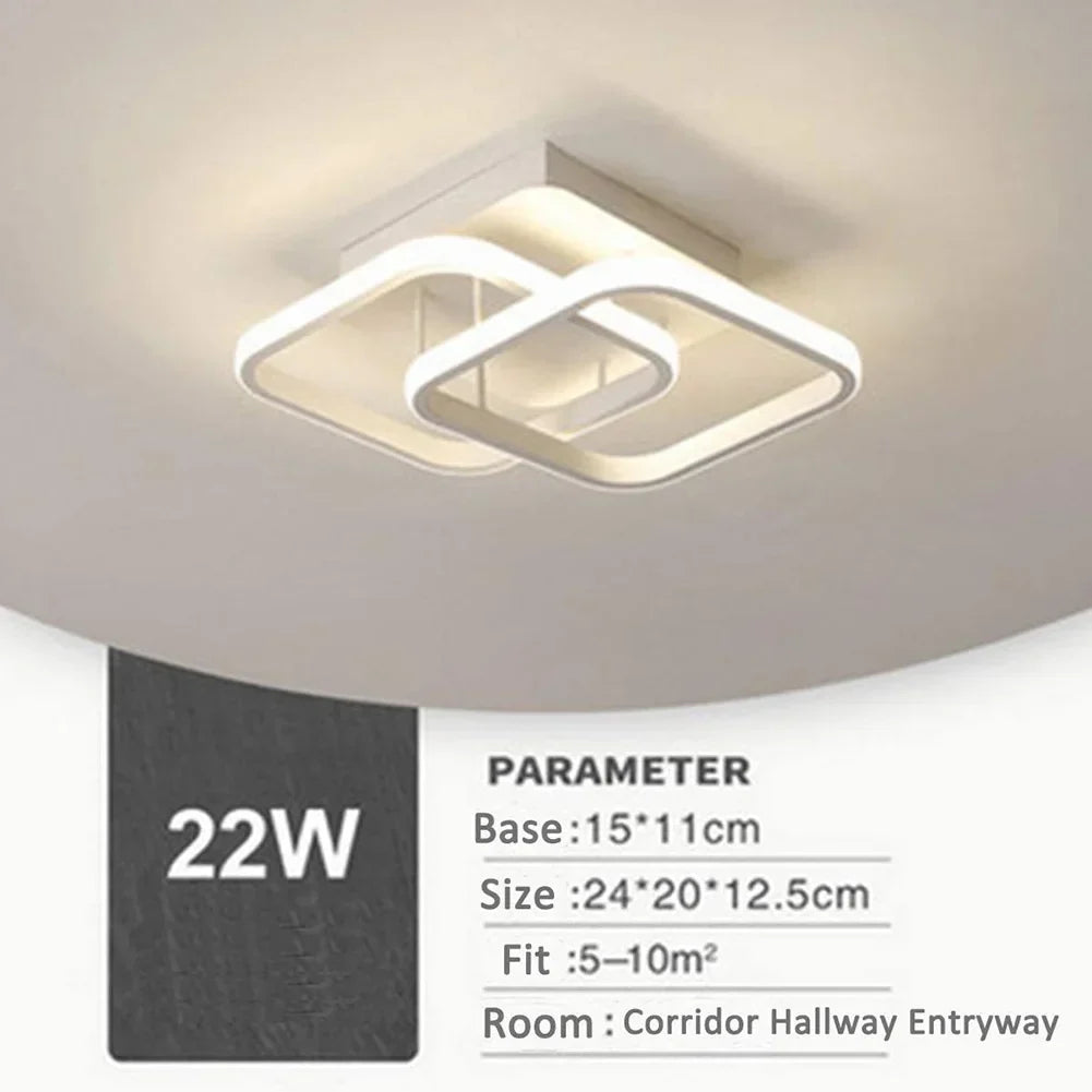 Modern LED Ceiling Light – Surface Mounted Lamp for Home, Kitchen, Loft, Corridor, and Balcony | Kalsten