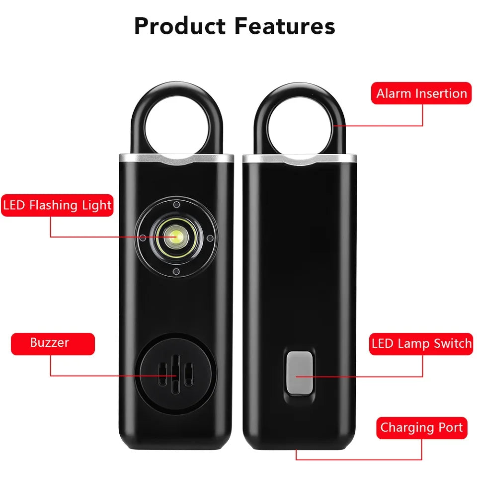 Emergency Self Defense Alarm Keychain | Kalsten