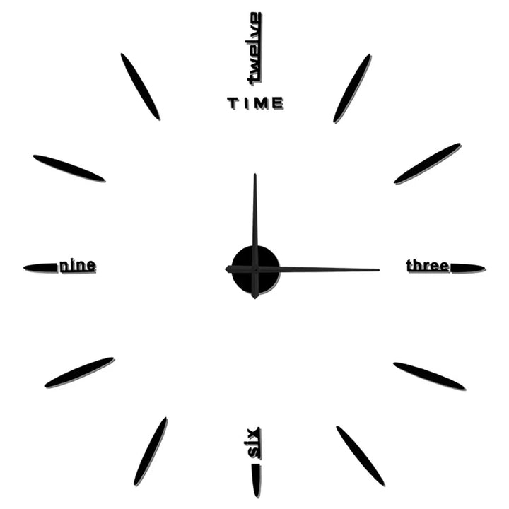 Kalsten | New large unique style acrylic wall clock