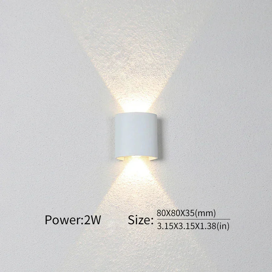 Modern lighting, indoor or outdoor: The versatile LED wall lamp | Kalsten