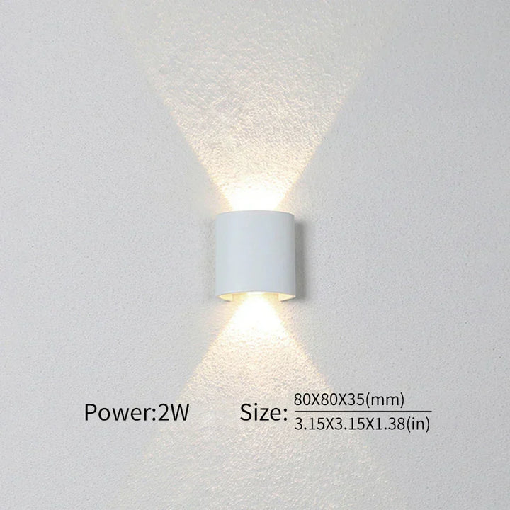 Kalsten | Modern lighting, indoor or outdoor: The versatile LED wall lamp