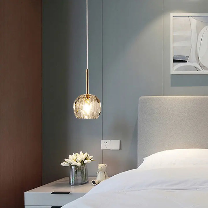 LED Nordic Modern Small Chandelier G9 AC90-260V Bedroom Bedside Chandelier Dining Room Living Room Bar Creative Crystal Light | Kalsten
