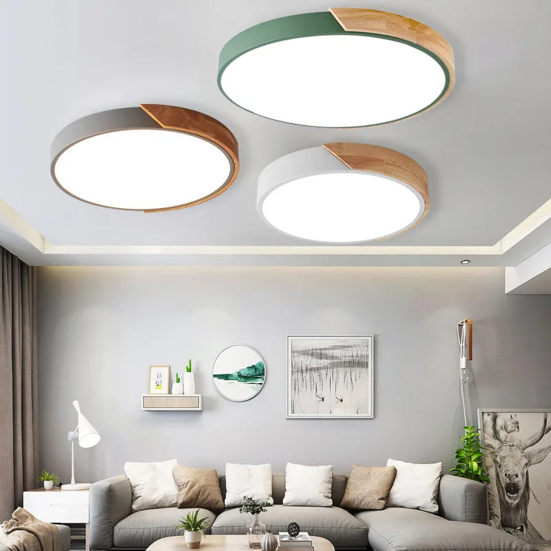 Modern LED Ceiling Light Macaron Chandelier | Kalsten