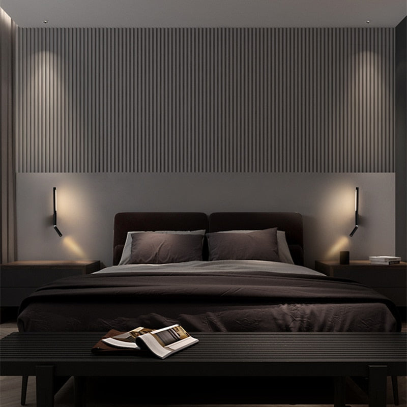 Nightstand Wall Lamp – 330° Rotatable LED