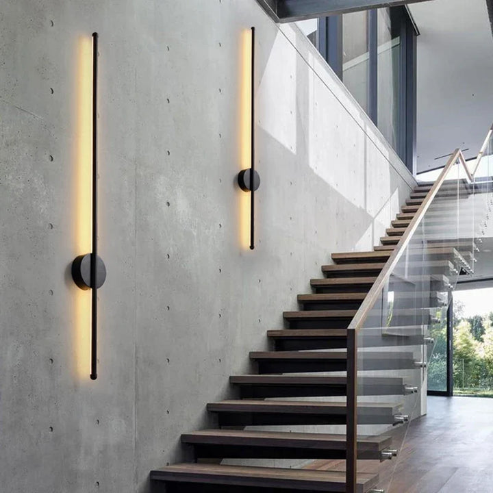 Gold Black Indoor LED Wall Lights: Stylish Illumination for Your Space | Kalsten