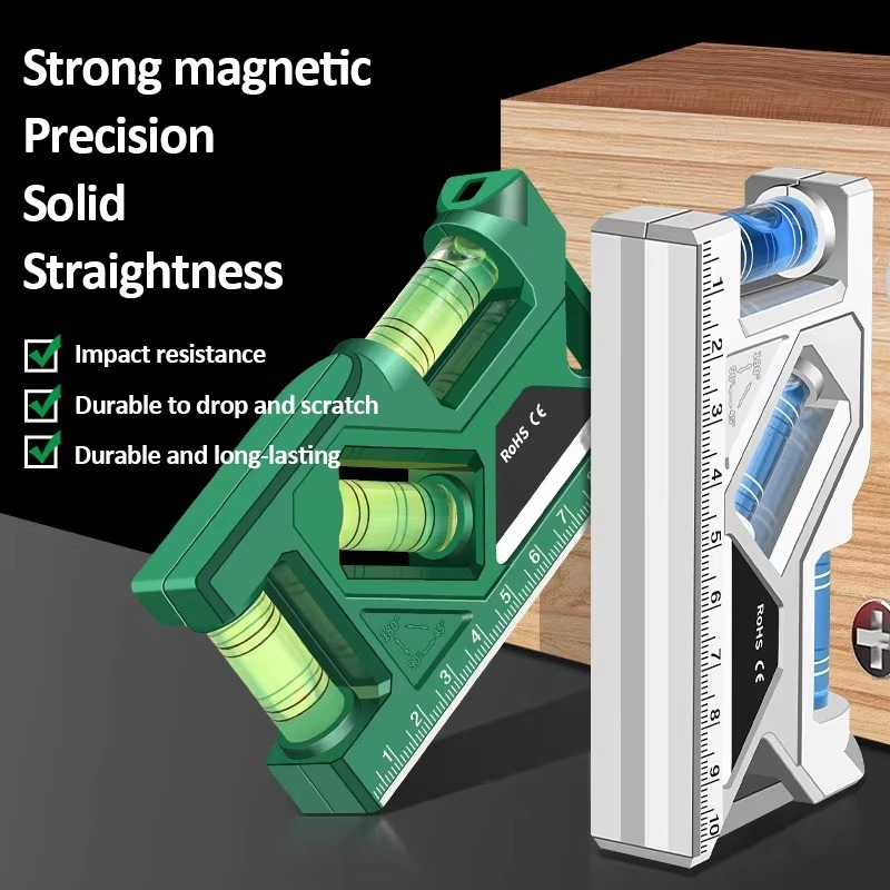 Kalsten | Precision Pocket Level Tool with Magnetic Base & Protractor