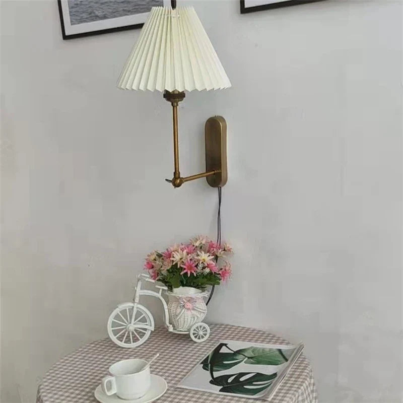 Modern Rotatable Wall Lamp – LED Origami Lampshade for Bedroom, Living Room, and Bathroom Decoration | Kalsten