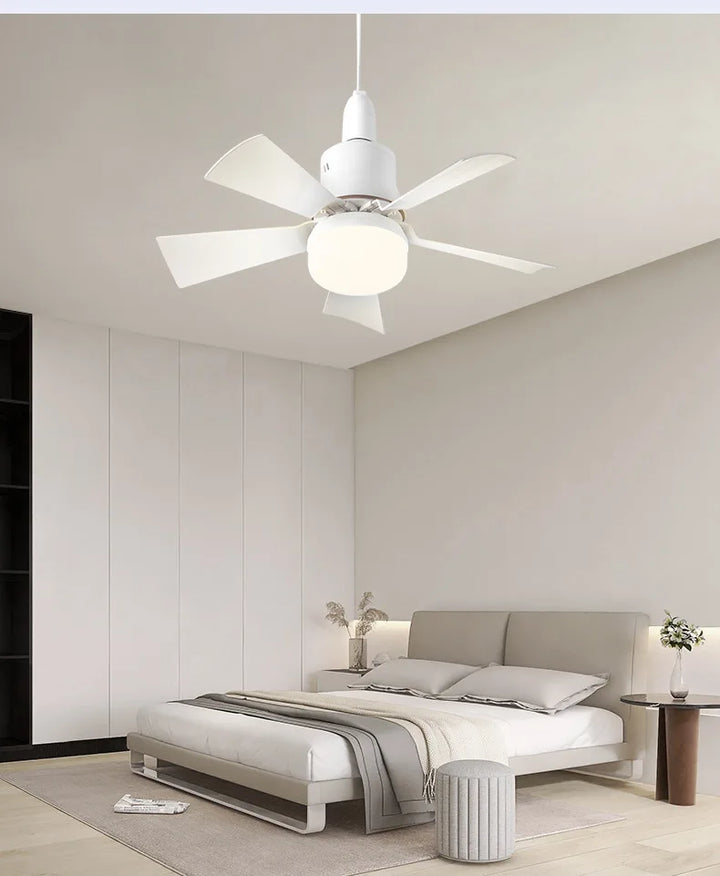 30W E27 Ceiling Fan Light with Remote - LED Dimming Function, Intelligent Silent Fan for Bedroom & Living Room | Kalsten