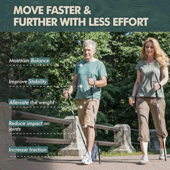 Kalsten | Foldable trekking poles for hiking & outdoor adventures