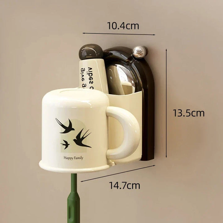 ClariNest Wall Mount — Turn your bathroom into a sparkling clean oasis of well-being without stress | Kalsten
