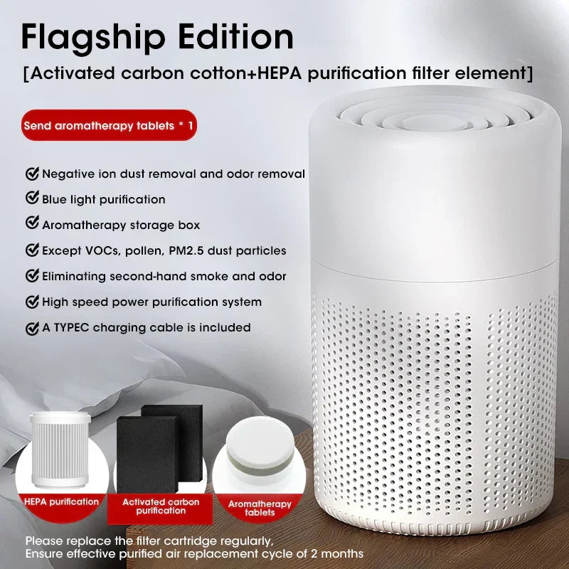 Kalsten | Compact air purifier with HEPA filter - BreezeMini