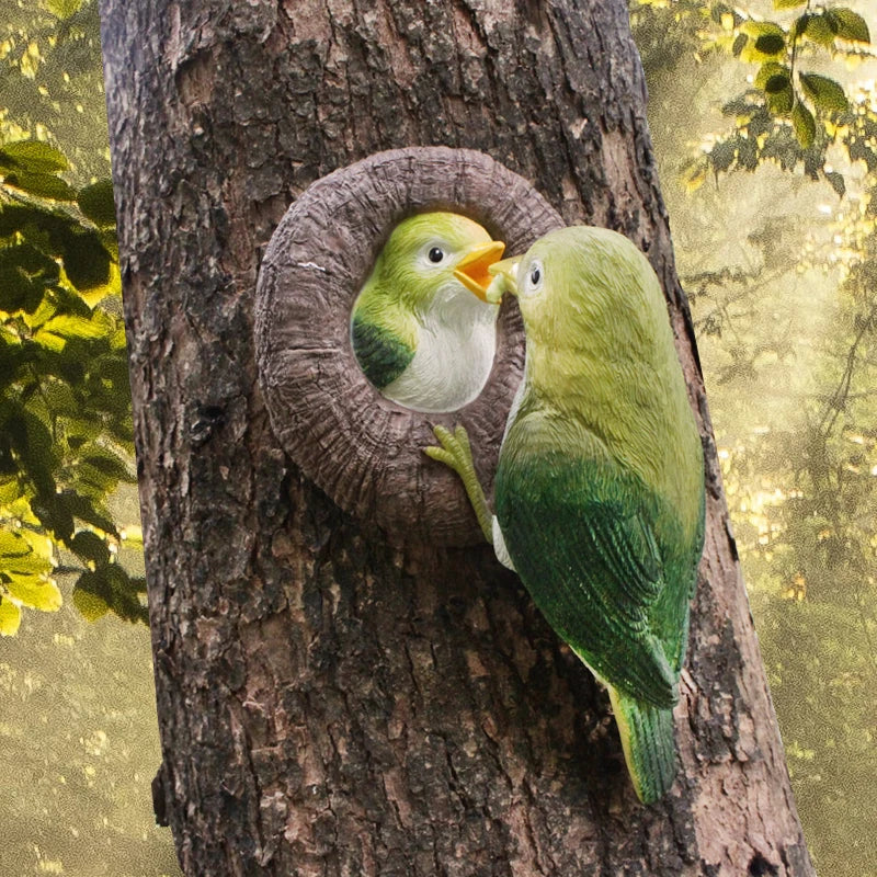 Lovebirds Tree Hug Wall Hanging Decor | Kalsten