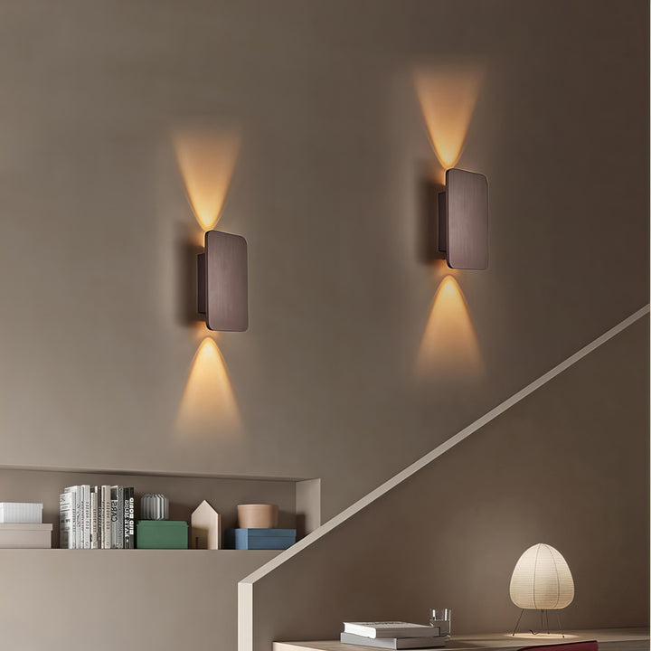 Modern Rectangle Metal Wall Lamp