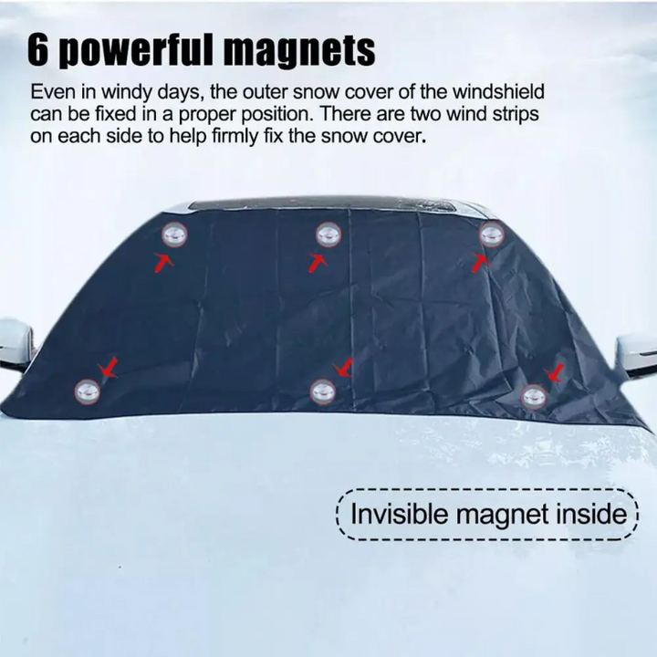 AllWeather Shield – Magnetic Windshield Cover for Car, Anti-Frost & UV | Kalsten