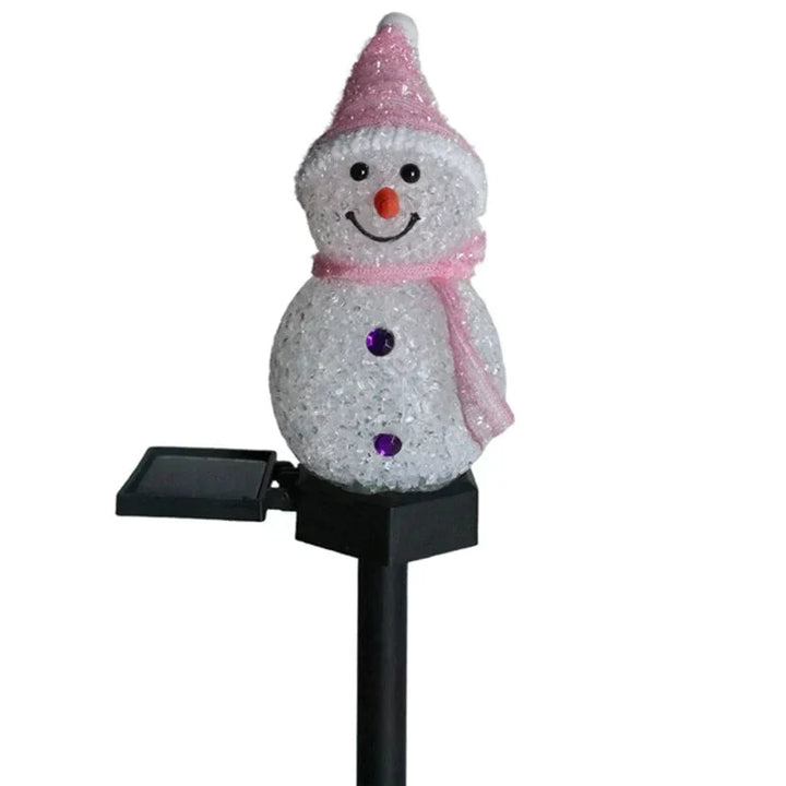 Solar-Powered Snowman Lamp - SolarSnow | Kalsten