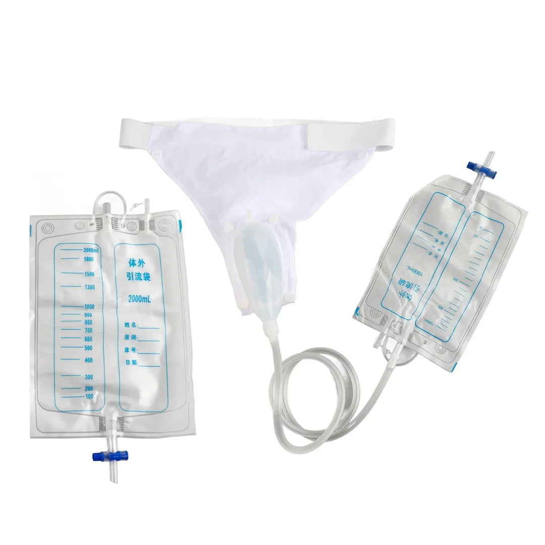 Kalsten | Silicone Adults Urine Collector with Catheter Bag