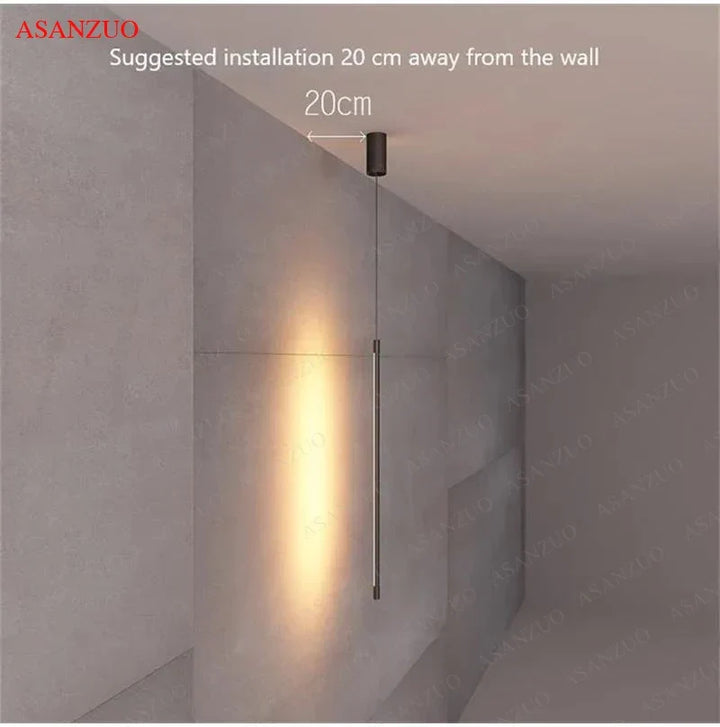 Bedroom Bedside Light LED Pendant Light: Contemporary Elegance for Your Space | Kalsten