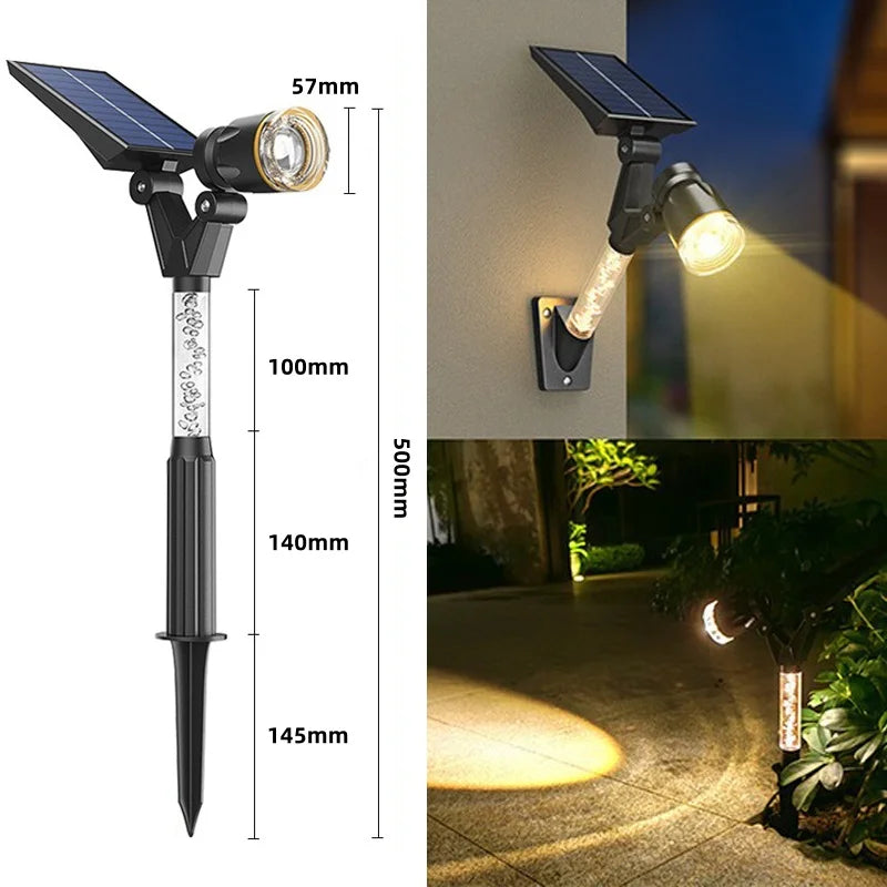 Solar LED Garden Home Outdoor Pathway Spotlights | Kalsten