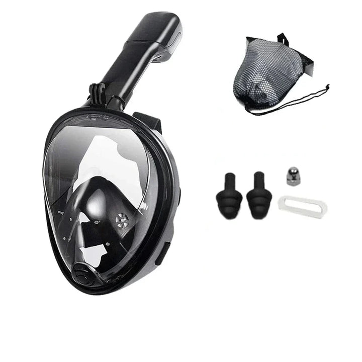 Kalsten | Oceavue Snorkel Mask | 180° Full Face | Anti-Fog & Leak Proof | For Kids & Adults