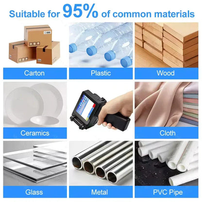 Skanto | PrintEase Portable Inkjet Printer | Compact and Versatile On-the-Go Printer