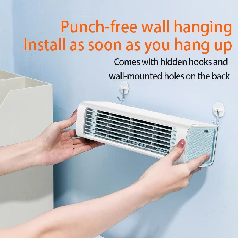 Kalsten | Ultra-Quiet Wall-Mounted Bladeless Fan - Powerful & Compact Air Cooler for Home and Office