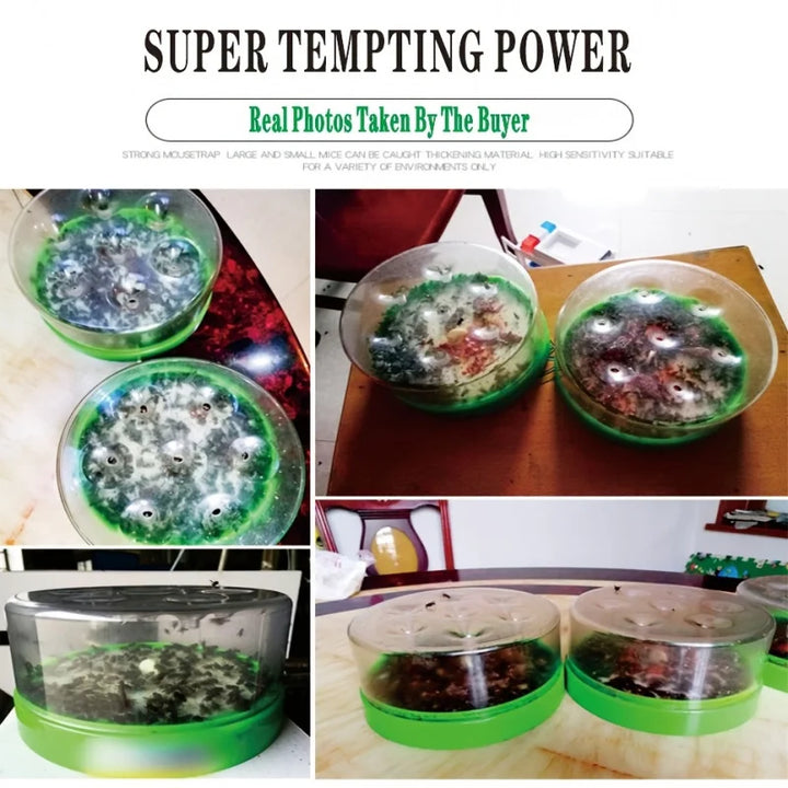 Kalsten | Fly Trap EcoTrap 7 | Reusable & Non-toxic | Without Electricity & Chemicals | With 7 Entrances for Effective Fly Control