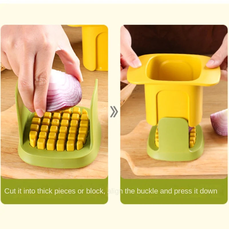 ChopMaster – Multifunctional Vegetable Cutter & French Fry Cutter with Hand Pressure Mechanism | Kalsten