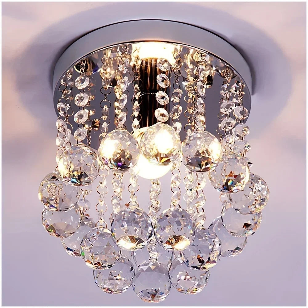 Crystal Ceiling Light Chandelier - Luxury Lighting Fixture for Living Room, Dining Hallway, and Bedroom | Kalsten