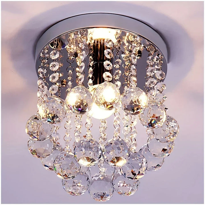 Crystal Ceiling Light Chandelier - Luxury Lighting Fixture for Living Room, Dining Hallway, and Bedroom | Kalsten