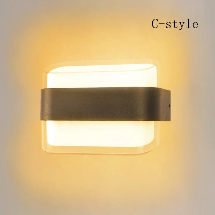 Modern Minimalist LED Wall Lamp – 10W Wall Light for Living Room, Bedroom, Corridor, and Restaurant Lighting | Kalsten