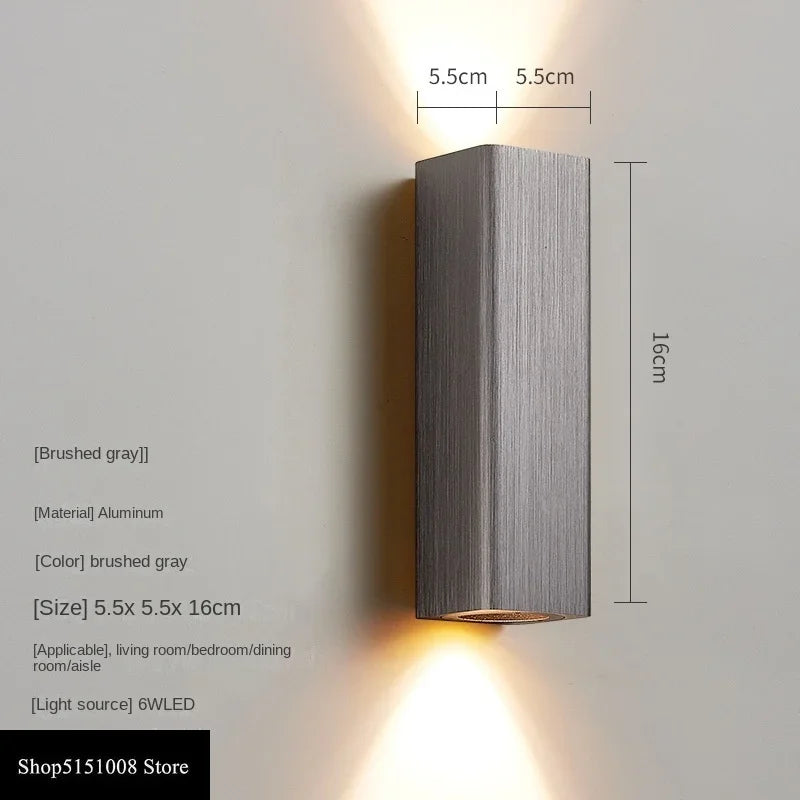 LumiGlow - Stylish LED Wall Lamp with Warm and Cool Light | Kalsten