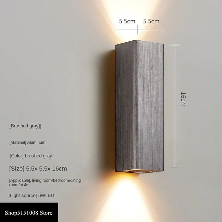 LumiGlow - Stylish LED Wall Lamp with Warm and Cool Light | Kalsten