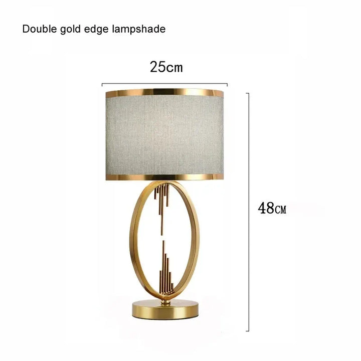 American Table Lamp - Modern Simple Study Creative Desk Lamp for European Living Room Bedroom Bedside Decor | Kalsten